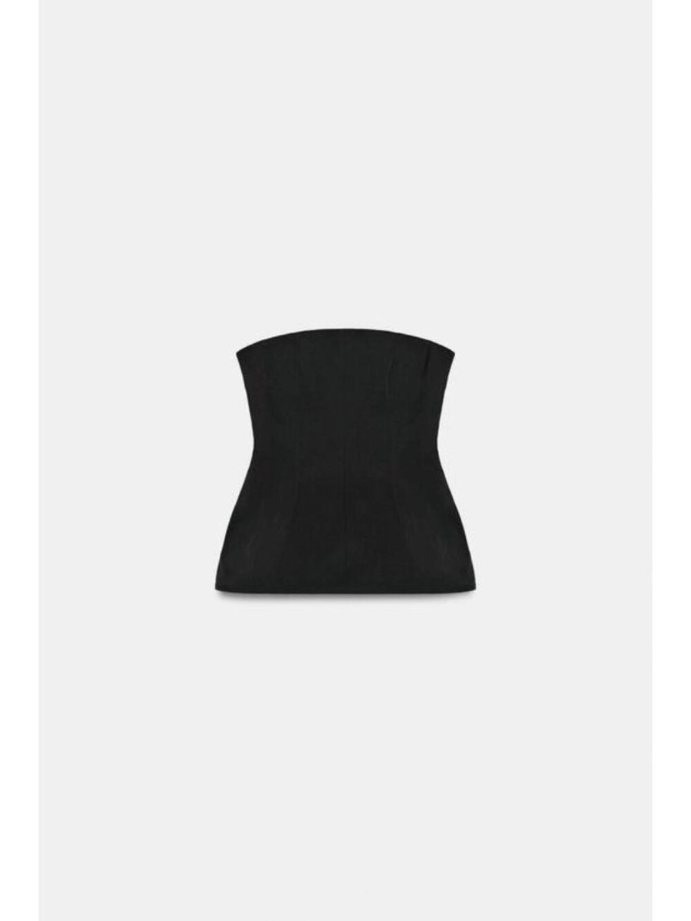 ZARA ZW COLLECTION STRAPLESS TOP 1221/448/800